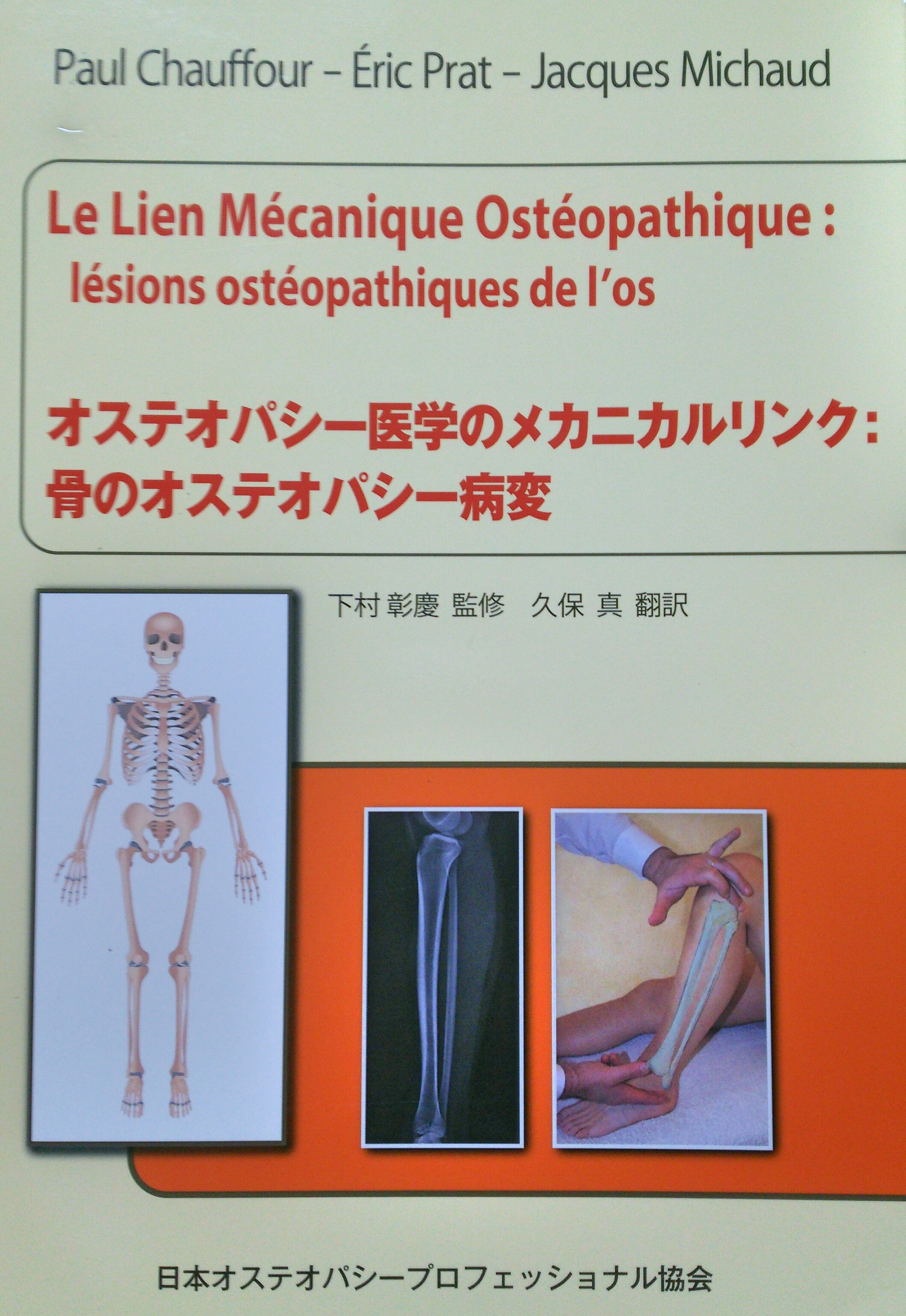 オステオパシー医学のメカニカルリンク：骨のオステオパシー病変